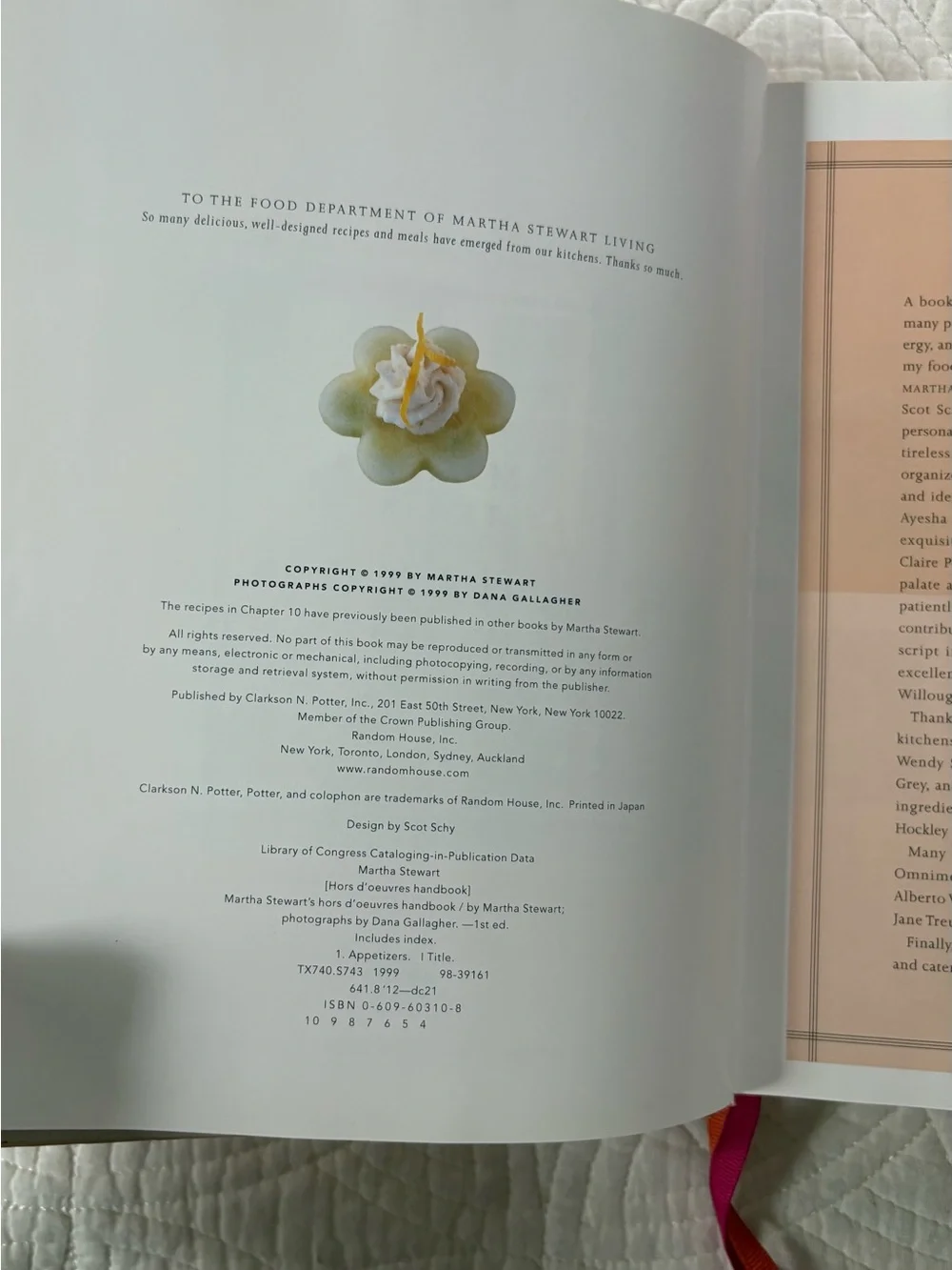 Martha Stewart Hors d'Oeuvres Handbook